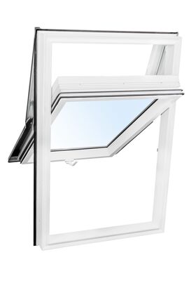 Kunststoff Dachfenster Skyfens Supro mit 3-fach, VSG Veglasung