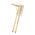 Bodentreppen FAKRO LWL Extra, mehrteilige Bodentreppe aus Holz mit Gasdruckfeder