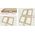 Flashing VELUX EKW | 2 windows side by side | For profiled roofing material up to 120mm | A=10-16cm