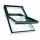Kunststoff Dachfenster OptiLight PVC THERMO mit 2-fach Verglasung und regulierbarem Lüfter